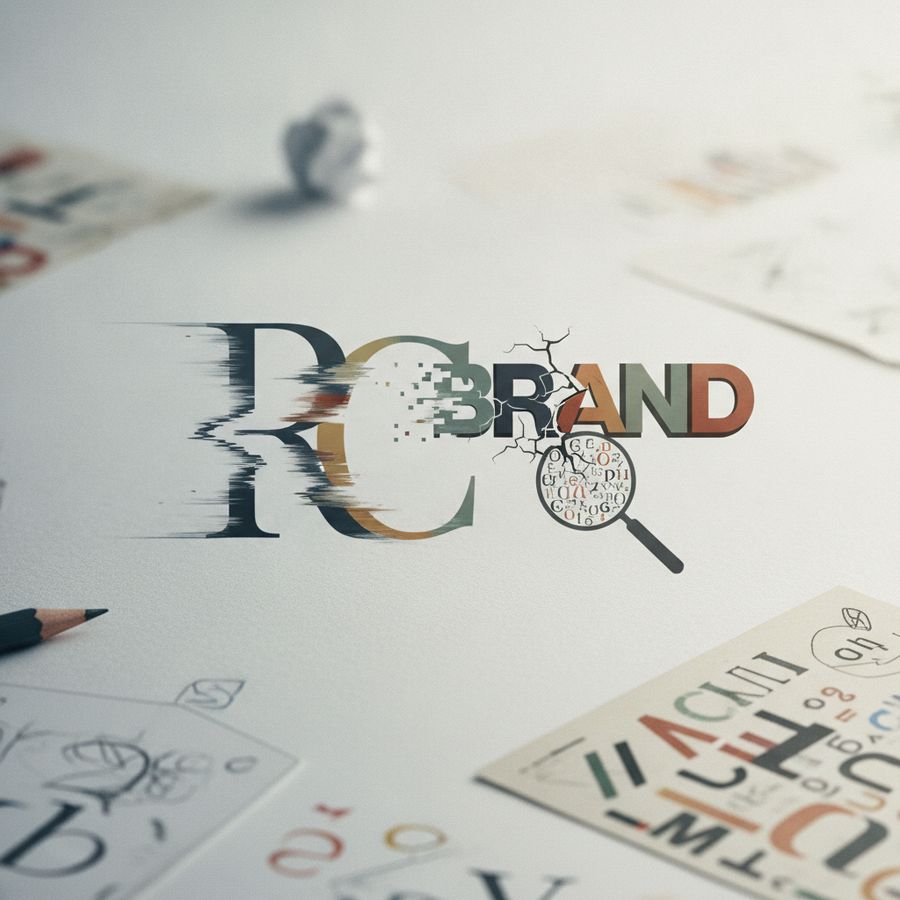 Logo design errors behind a dated brand image